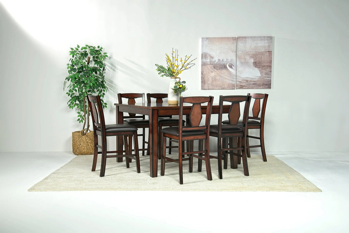 Napa Counter Height Stool - Brown room setting