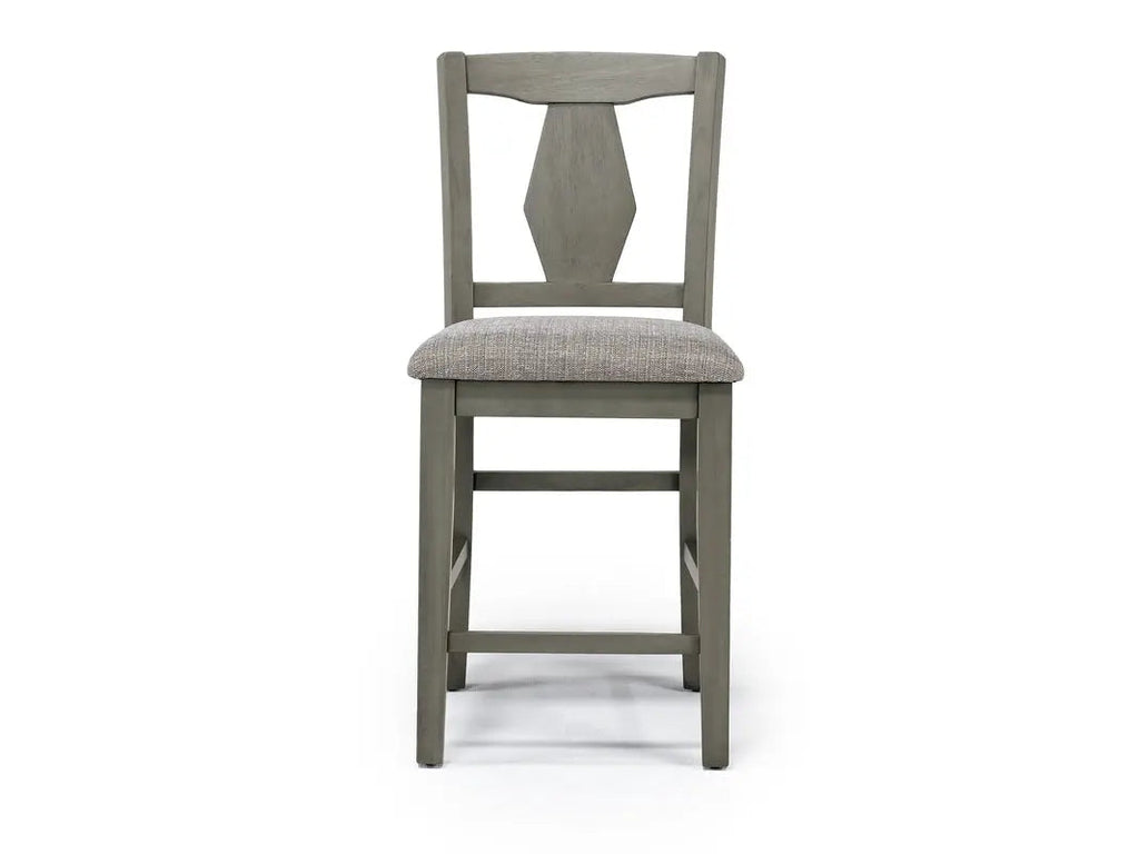 Napa Counter Height Stool - Gray front