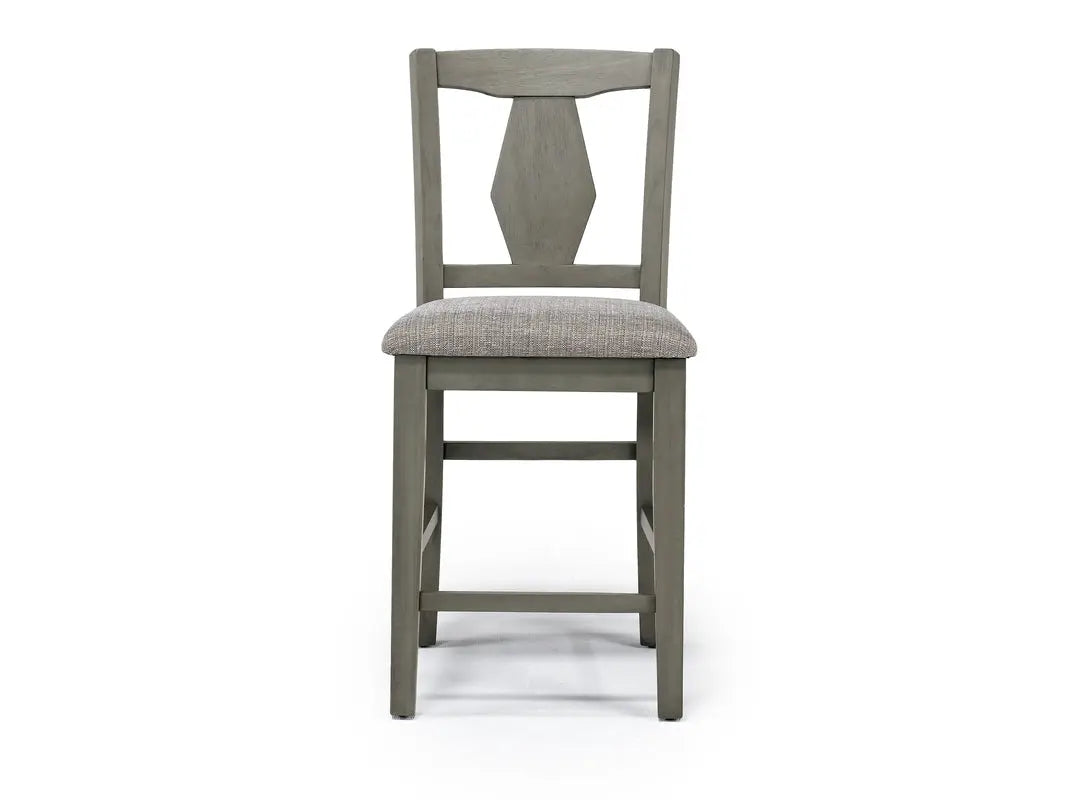 Napa Counter Height Stool - Gray front