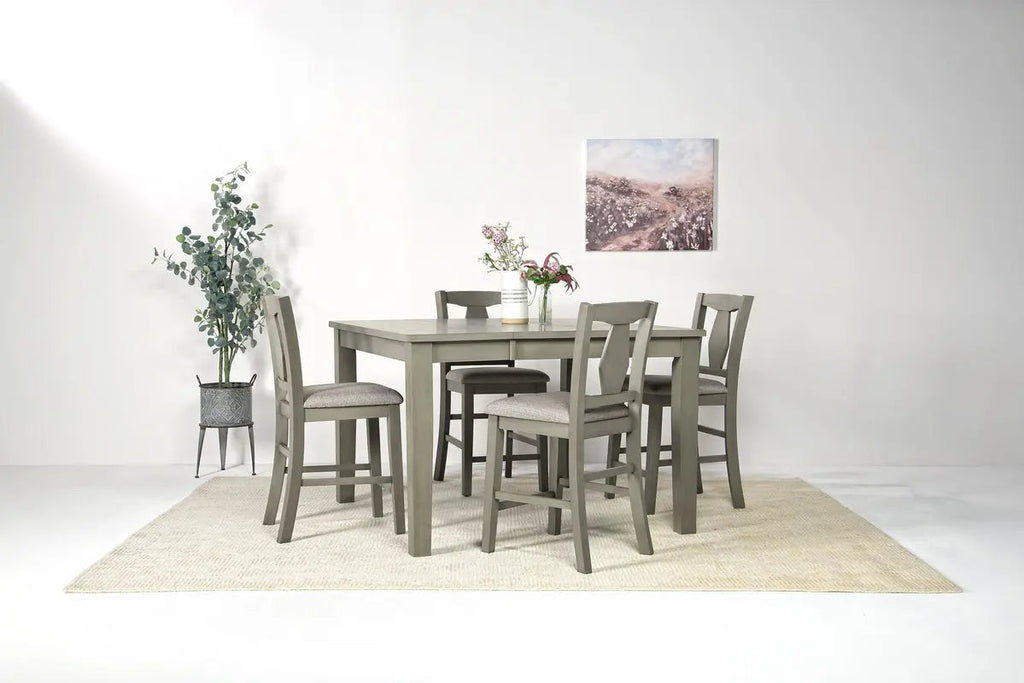 Napa Counter Height Stool - Gray room setting