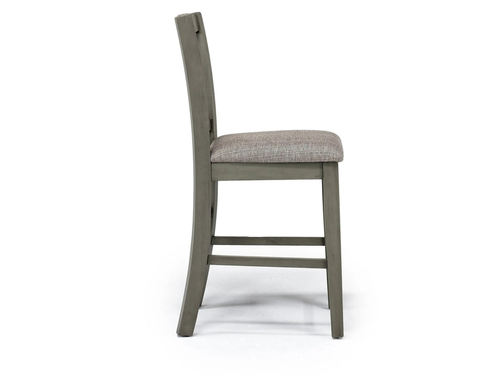Napa Counter Height Stool - Gray side