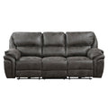 Proctor Power Double Reclining Sofa (8517GRY-3PW)