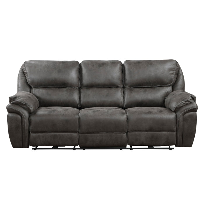 Proctor Power Double Reclining Sofa (8517GRY-3PW)