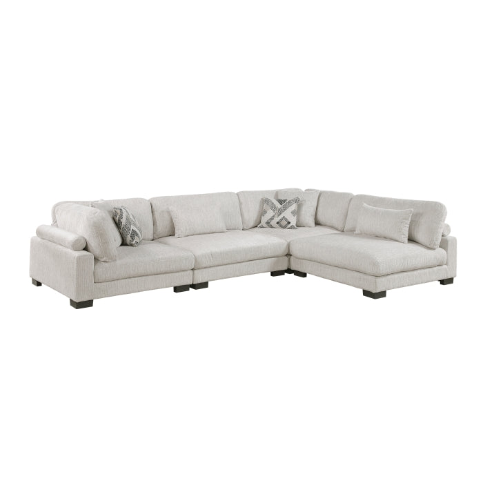 Tinley 4-Piece Modular Sectional (9555BEG*42CR2AC)