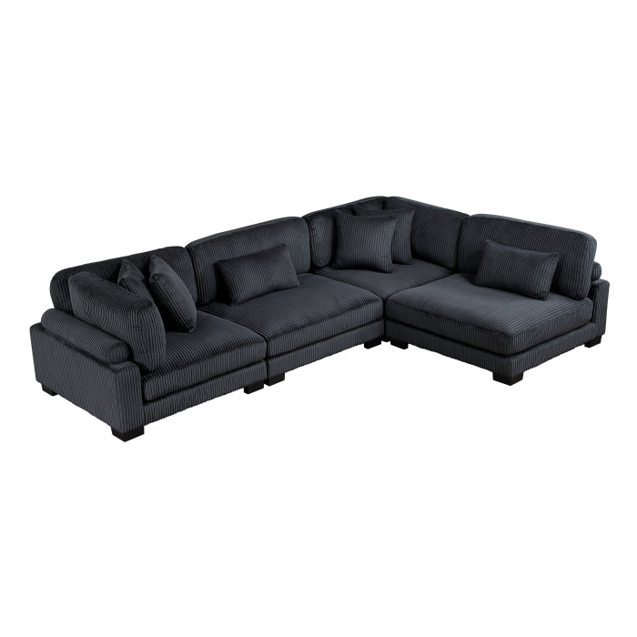 Traverse 4-Piece Modular Sectional (8555BK*4SC)