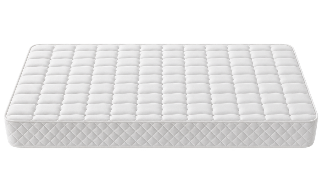 MCI W802 White Firm Mattress top view