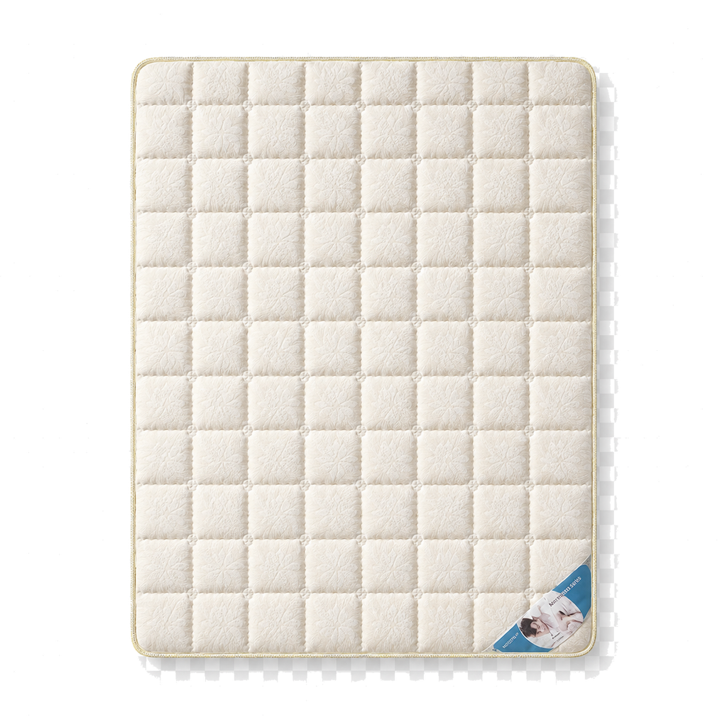 MCI Y801 Pillow Top Yellow Firm Mattress overhead top view