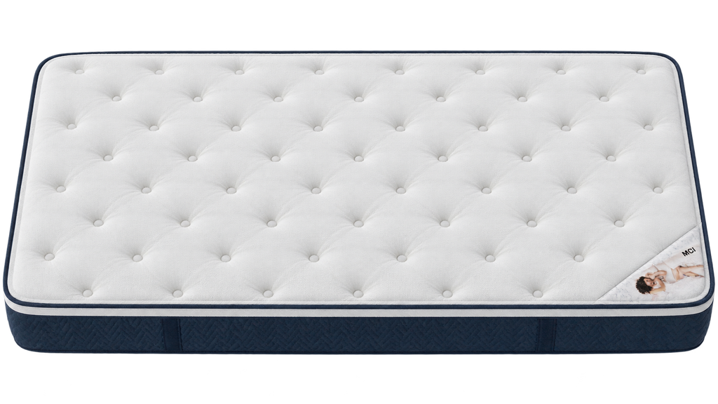 MCI Y803 White Foam Mattress top view